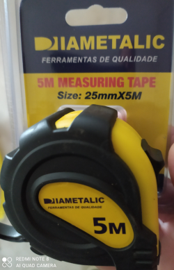 TRENA 5MTS X25MM DIAMETALIC - PC