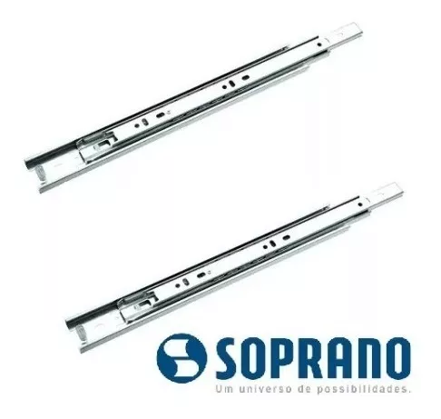 CORREDICA TELESC.PAR 42X45X50MM ZINCO - PC