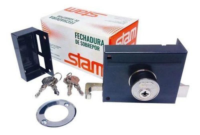 FECHADURA EXT INOX 1701/100 STAM - PC