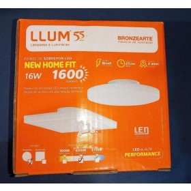 PAINEL DE SOBREPOR LED FRAMLESS 16W RED - PC