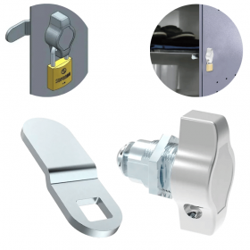 FECHO  PORTA CADEADO CROMADO - PC