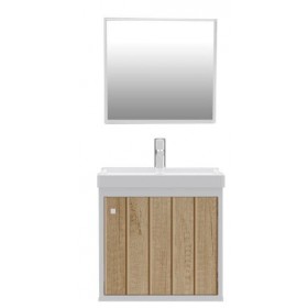 ARMARIO CONJUNTO CANIS BRANCO/RIPADO BERLIN CEROCHA - PC