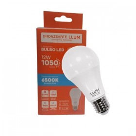 LAMPADA BULBO LED 12W BV 6,5KE 27 LLUM - PC